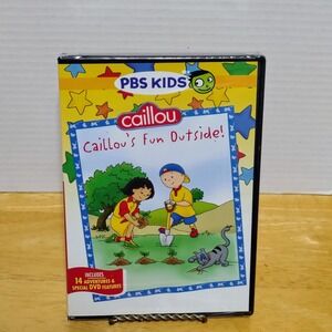 Caillou Fun Outside DVD PBS Kids Animated Adventures Special Features New Sealed